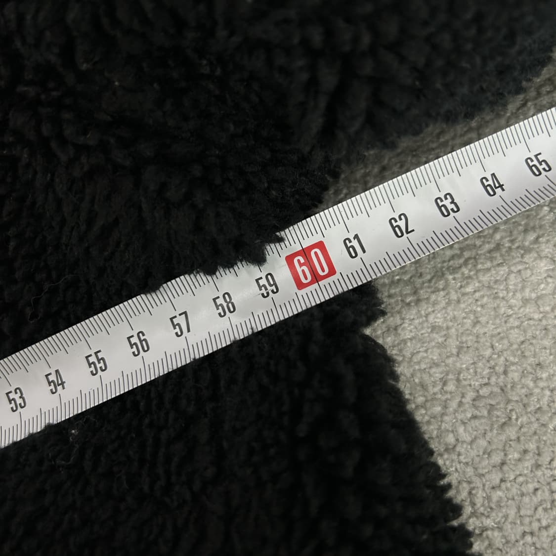 데상트 블랙 뽀글이 플리스 자켓 XL 상품이미지4