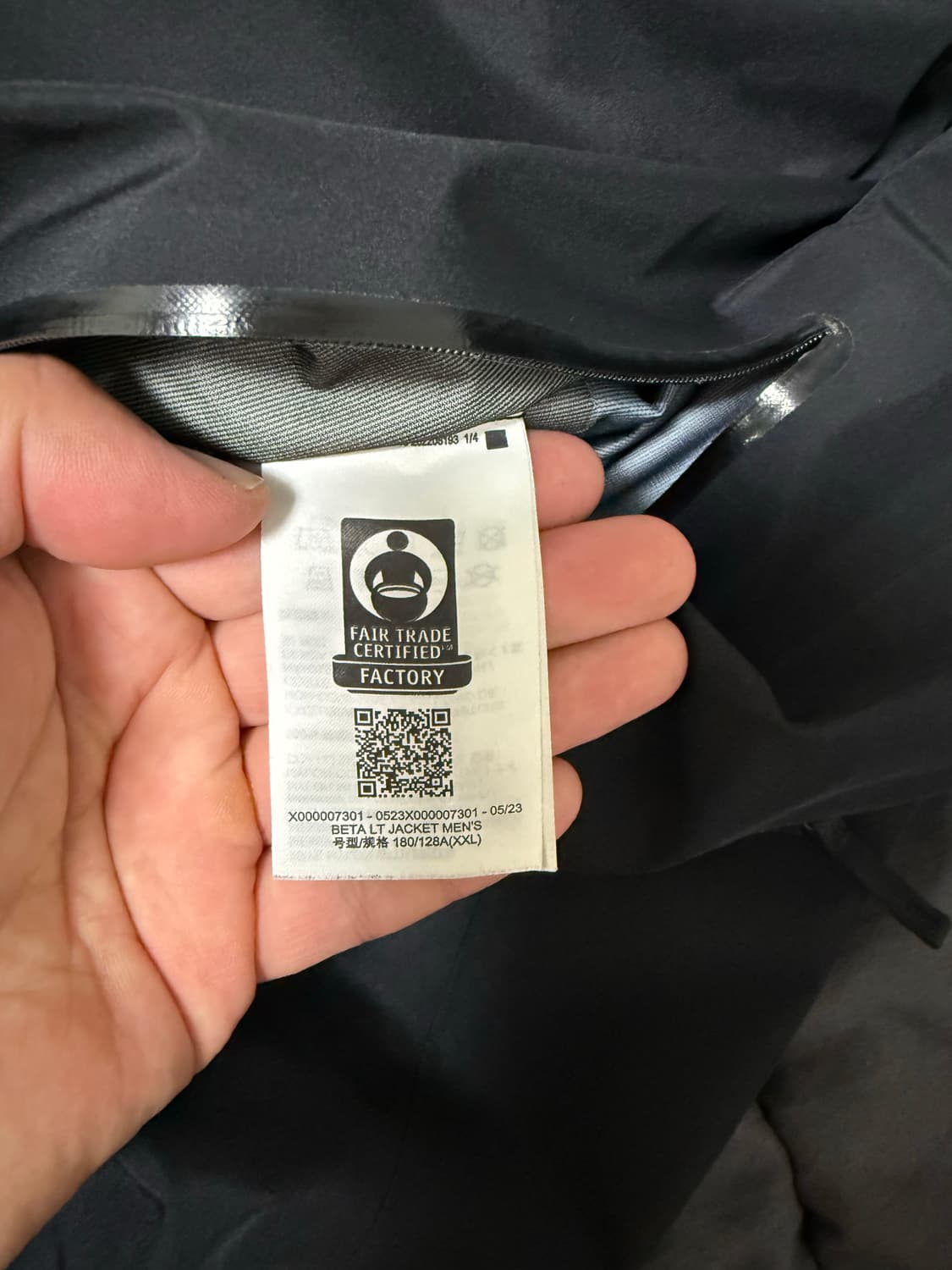 아크테릭스 베타lt 블랙 2xl 사이즈 상품이미지4