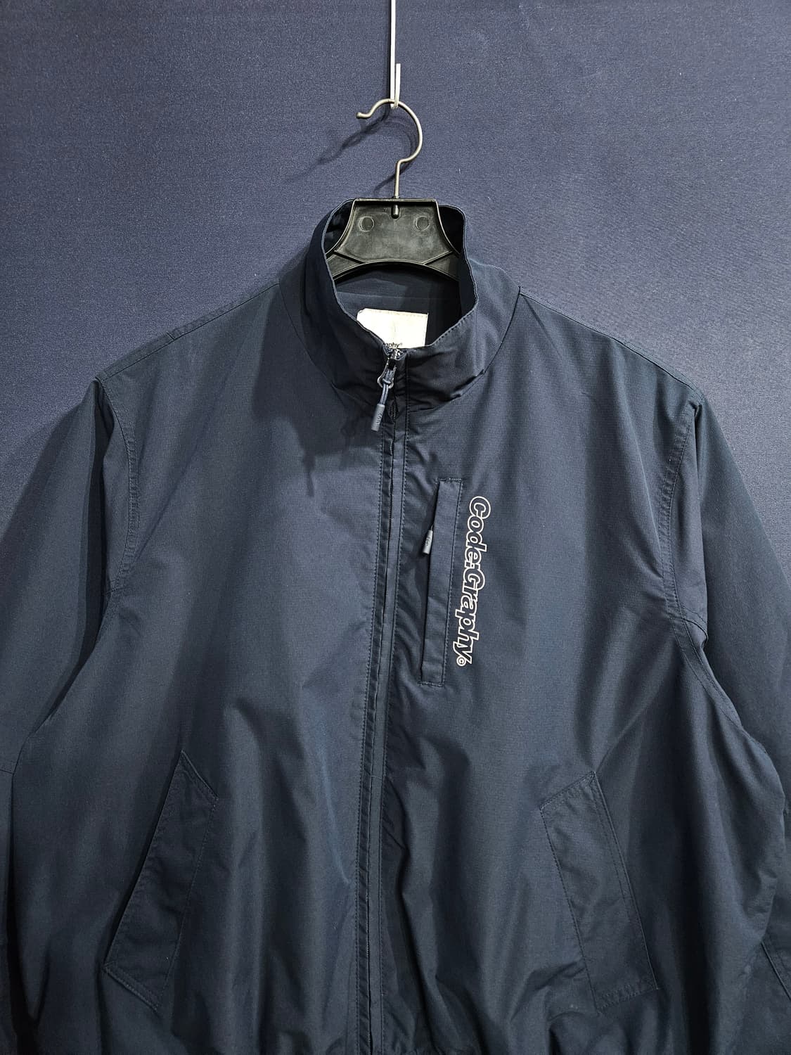 코드그라피 네이비 남성 오버핏 95~100 자켓  상품이미지7