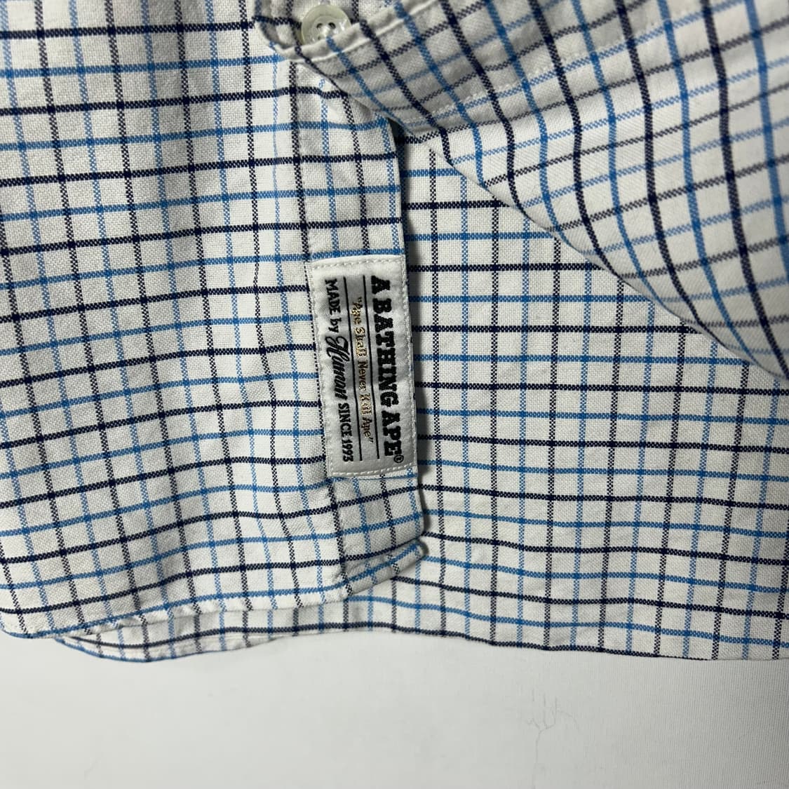 [A BATHING APE] 베이프 체크 버튼다운 셔츠 상품이미지4
