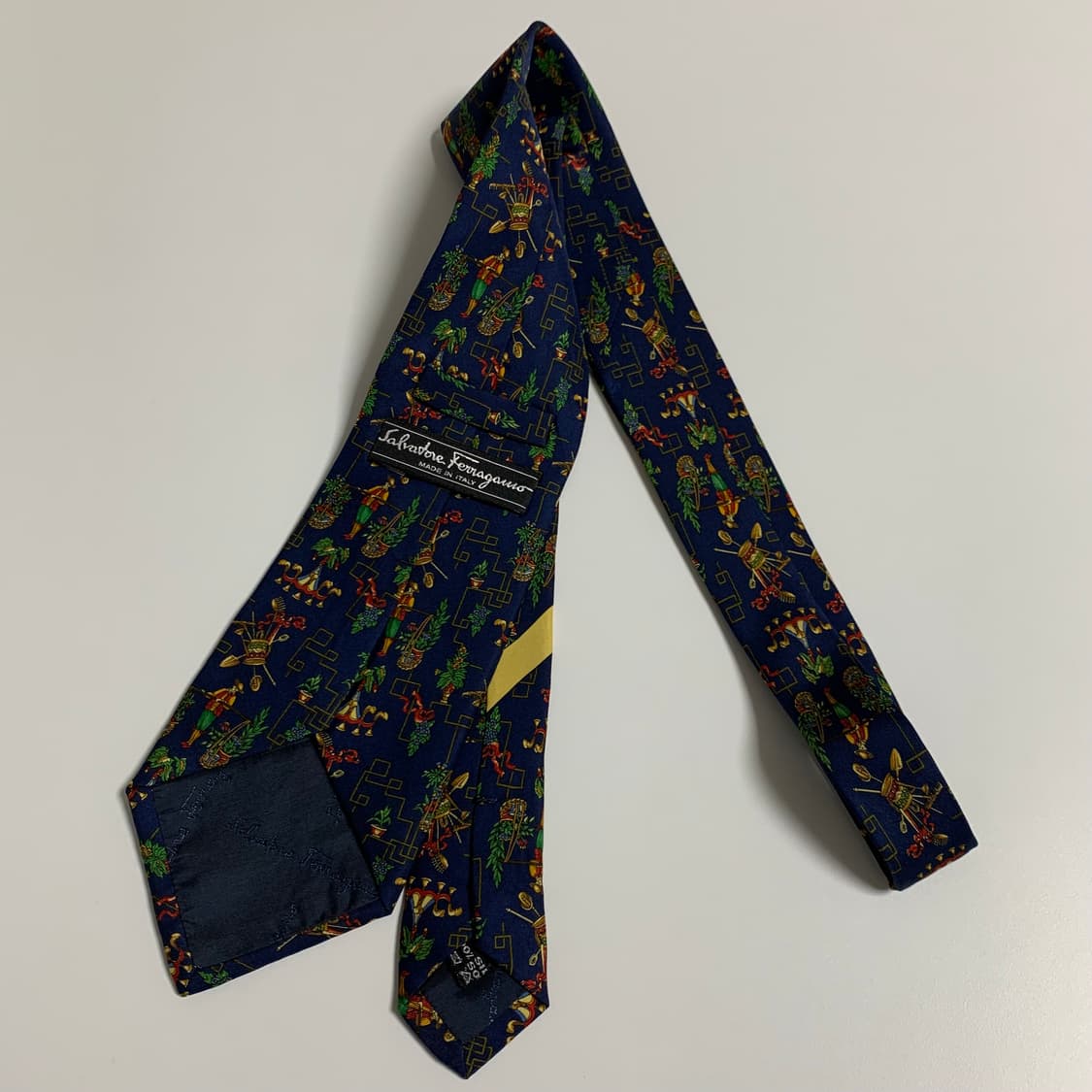 살바토레 페레가모(Ferragamo) 명품넥타이 이태리 100실크 상품이미지9