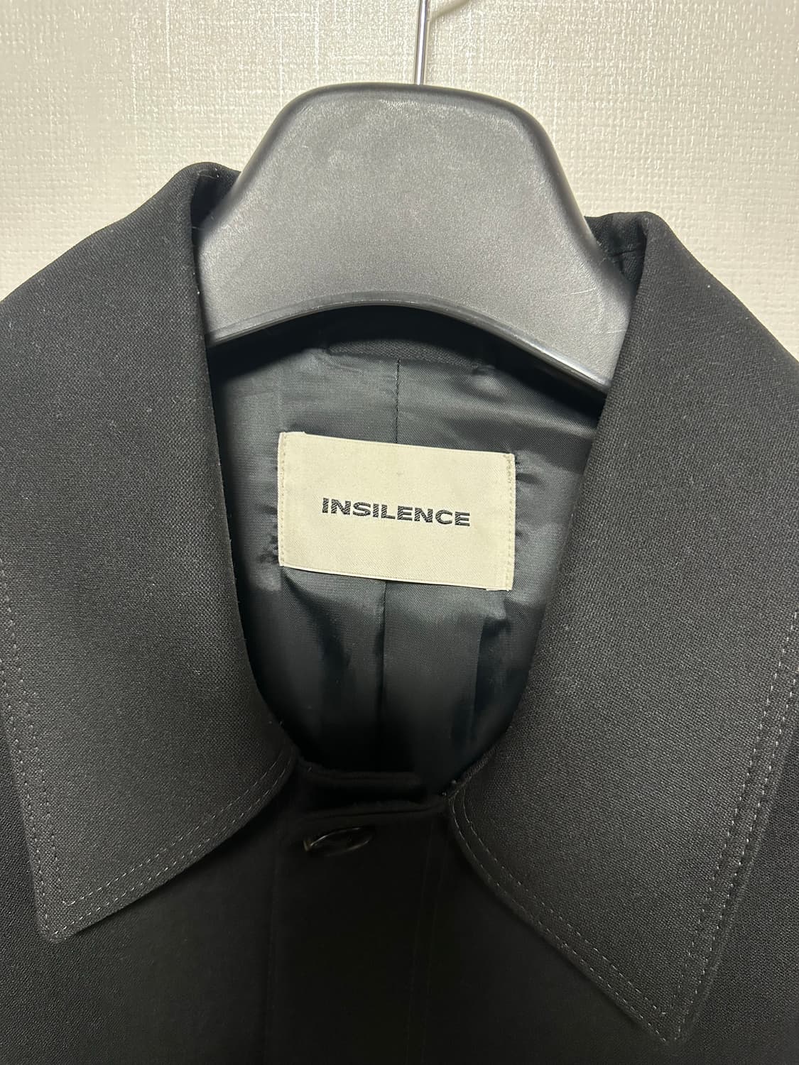 insilence 포인티드 칼라 울 자켓 상품이미지5