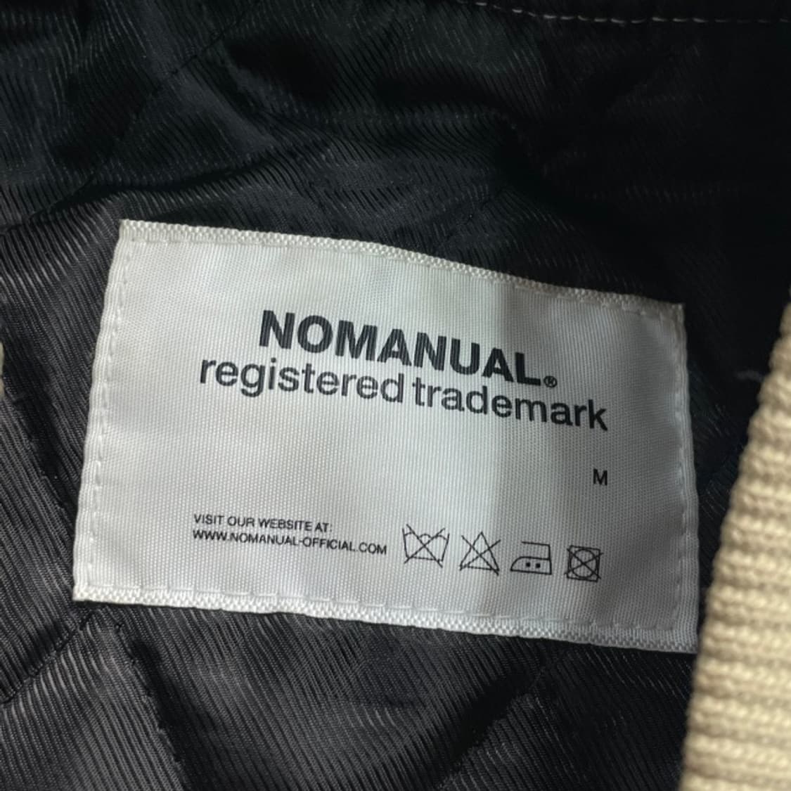 100 노매뉴얼 바시티 자켓  상품이미지3