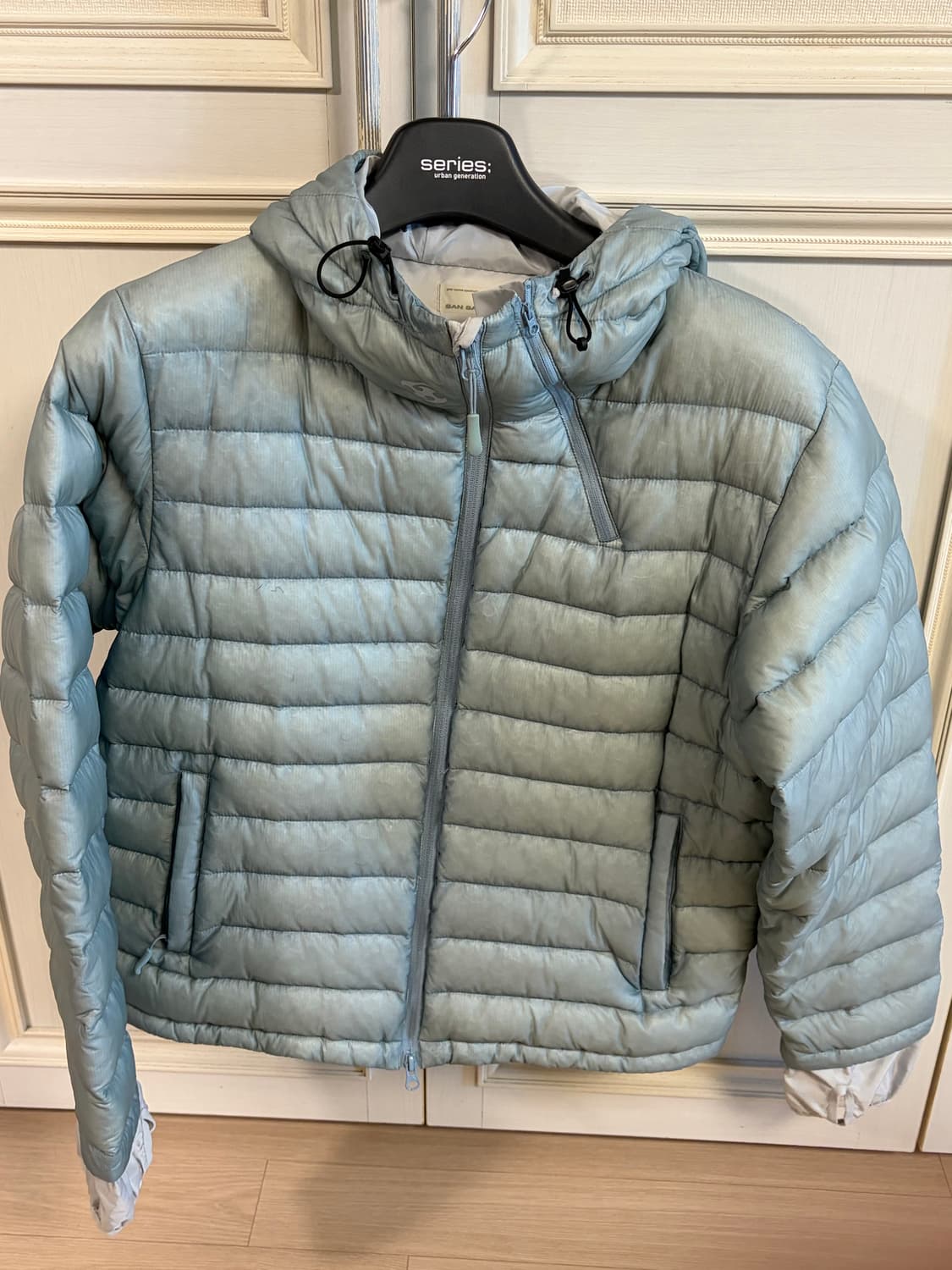 산산기어 서픽스 퍼퍼 자켓 스카이 블루 - 23FW 상품이미지1