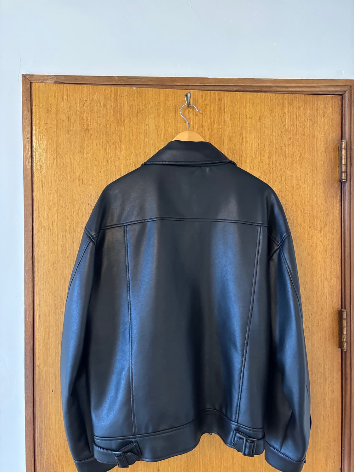 라퍼지스토어 블랙 레더 자켓 L 상품이미지6