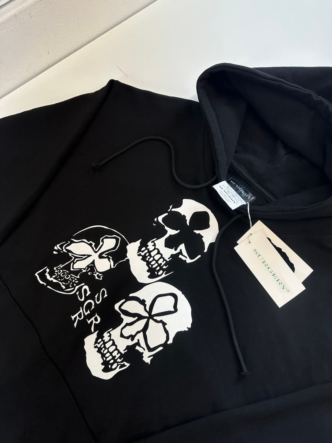 새상품)써저리 sur8ery 스컬후드 xl 상품이미지1