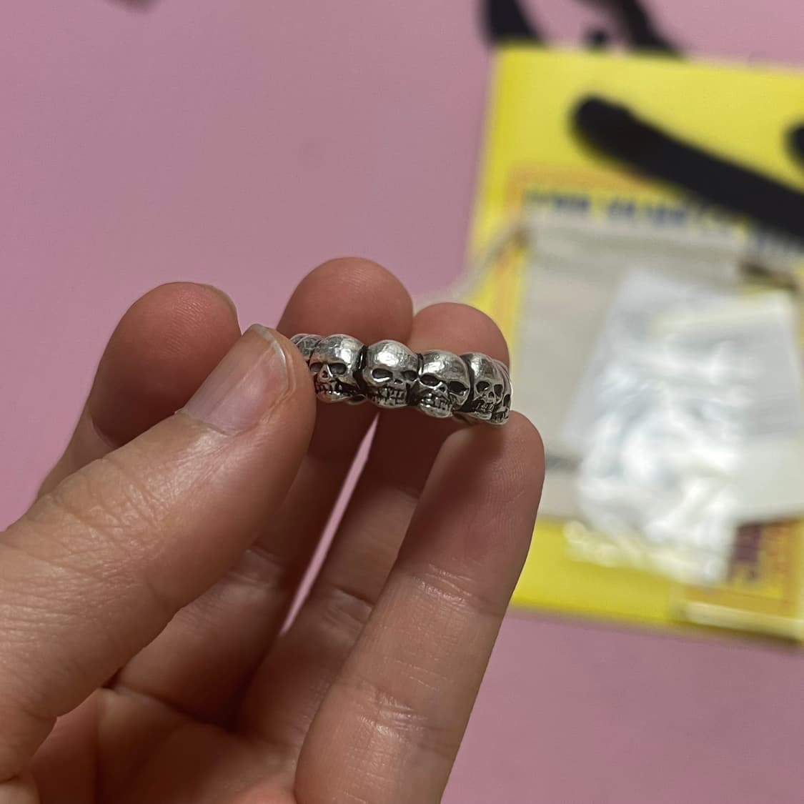 히스테릭 글래머 해골반지 상품이미지4