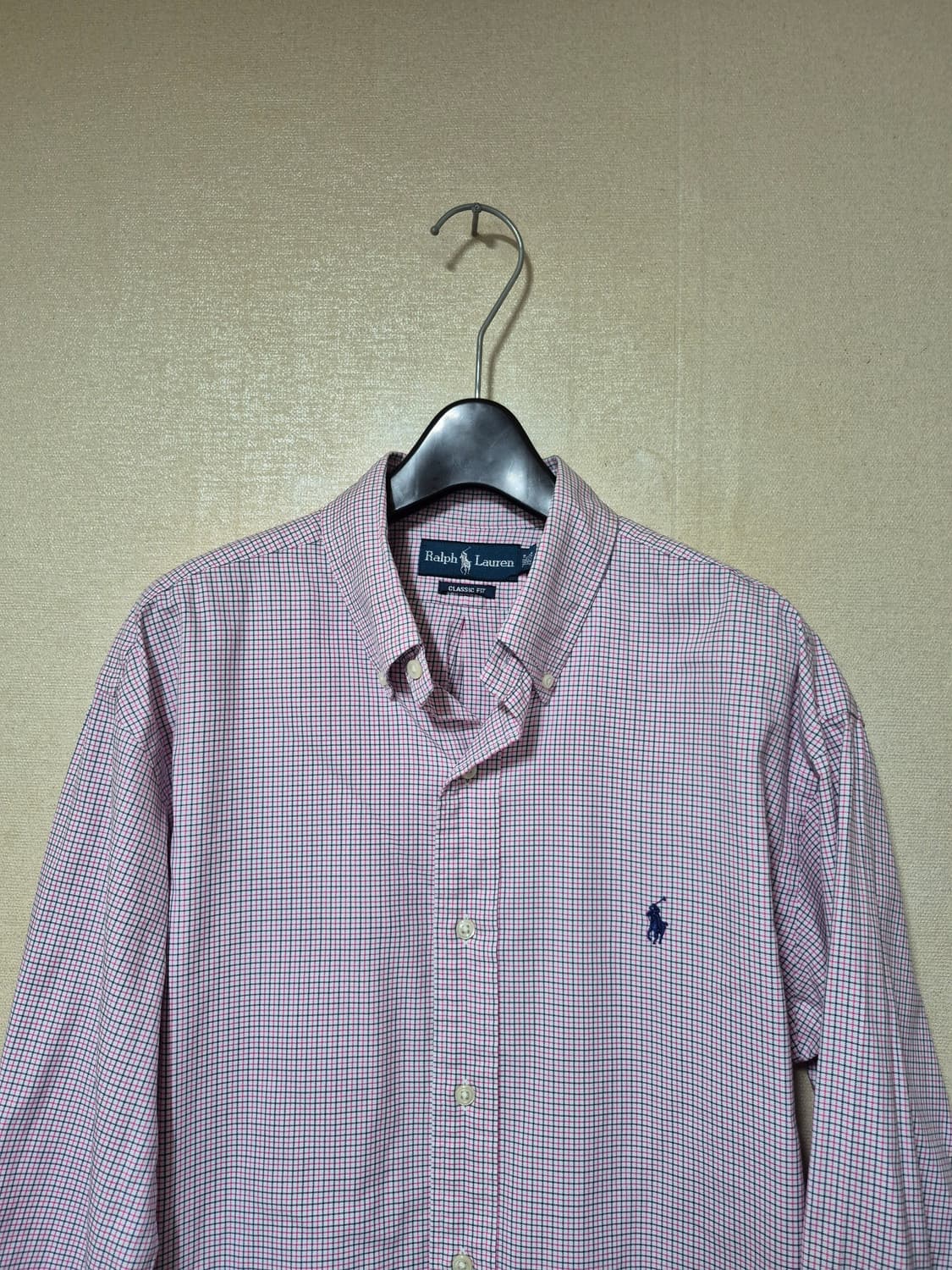 폴로 랄프로렌 잔체크 셔츠 상품이미지2