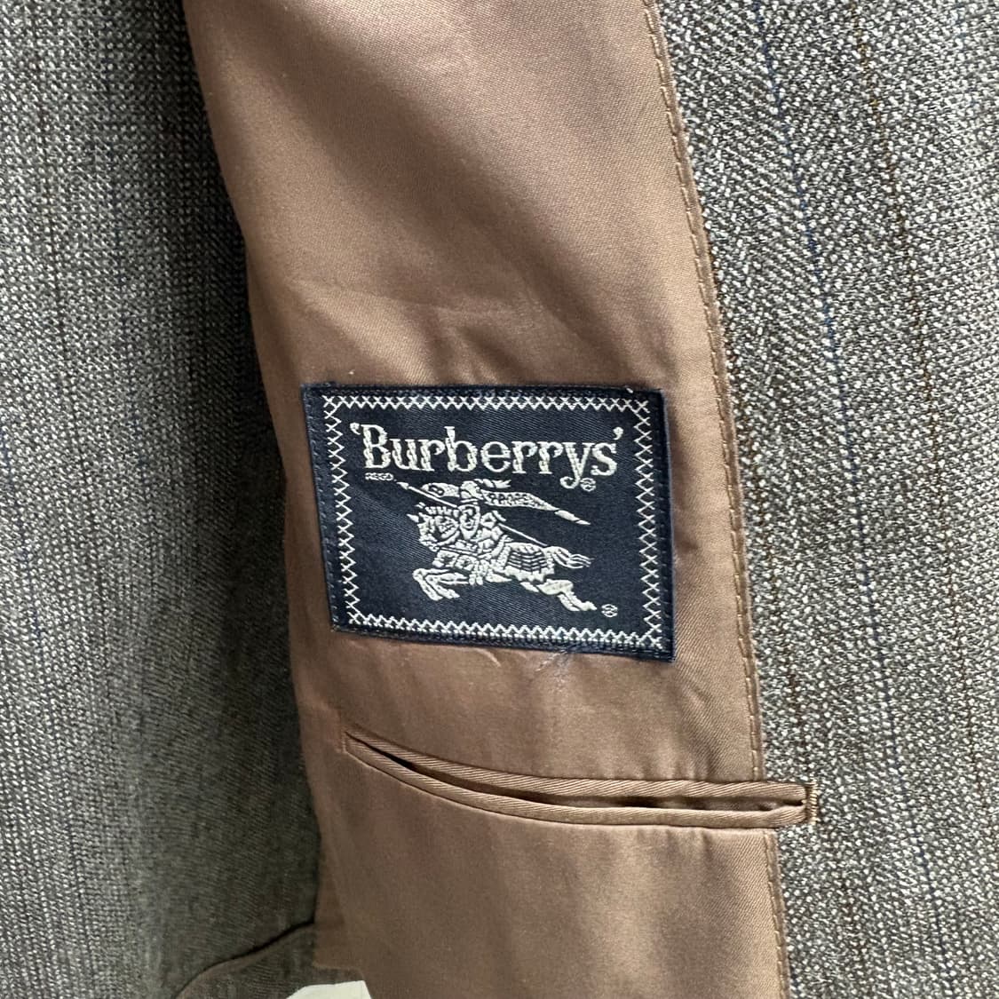 BURBERRY 싱글 울 블레이져 자켓  상품이미지4