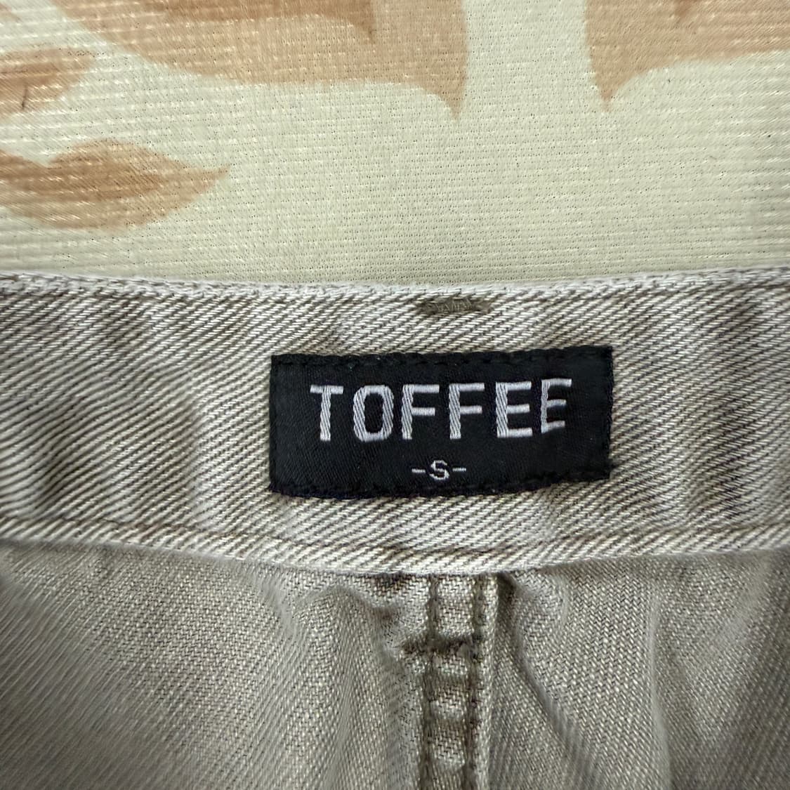 (S)토피TOFFEE 와이드 카고팬츠(그레이) 상품이미지3