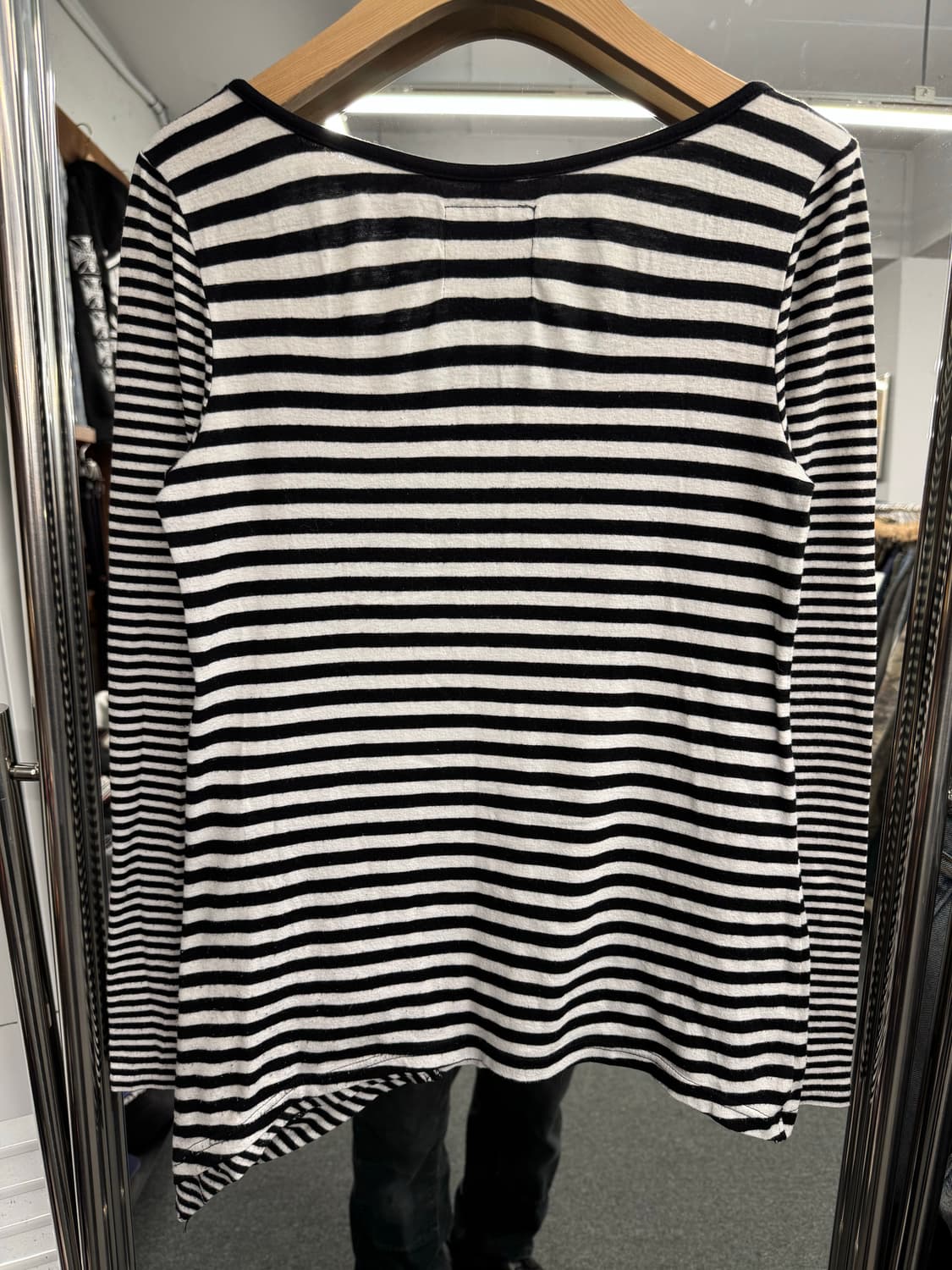 japanese vintage Joky Gal 스트라이프 롱슬리브 상품이미지5