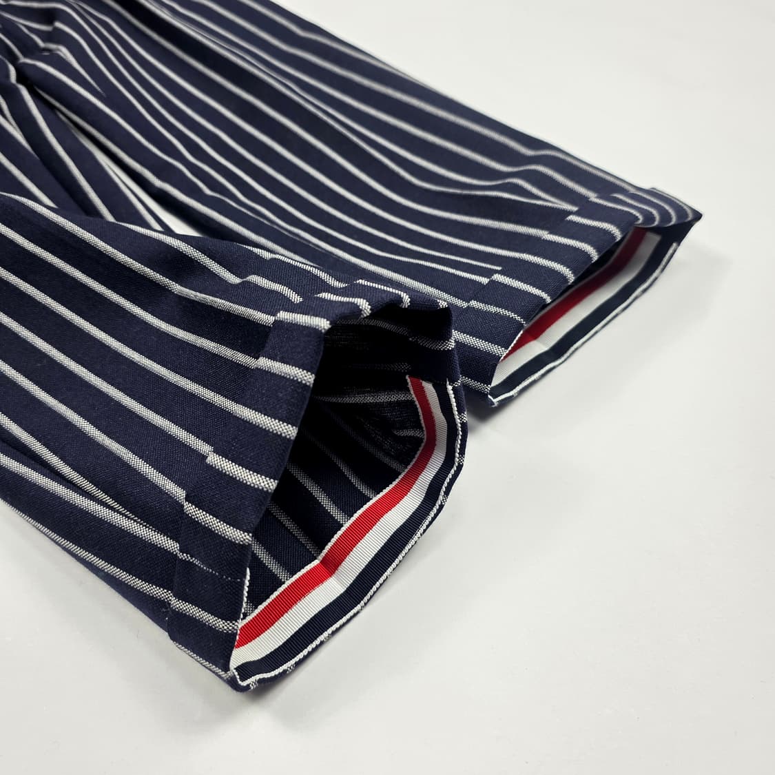 톰브라운 여성 모헤어 스트라이프 팬츠 상품이미지5