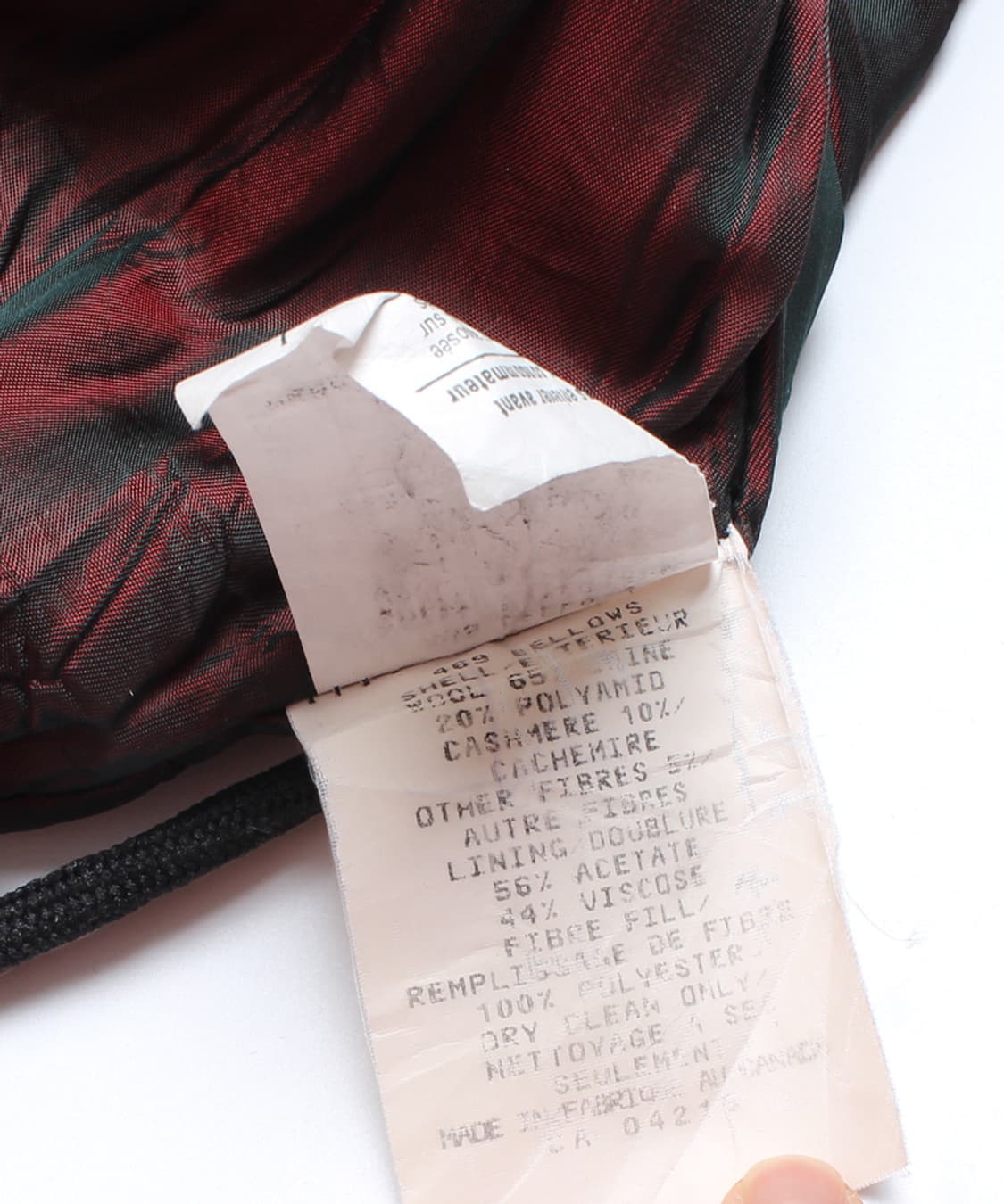 런던 포그 캐시미어 울 헌터 코트 상품이미지9