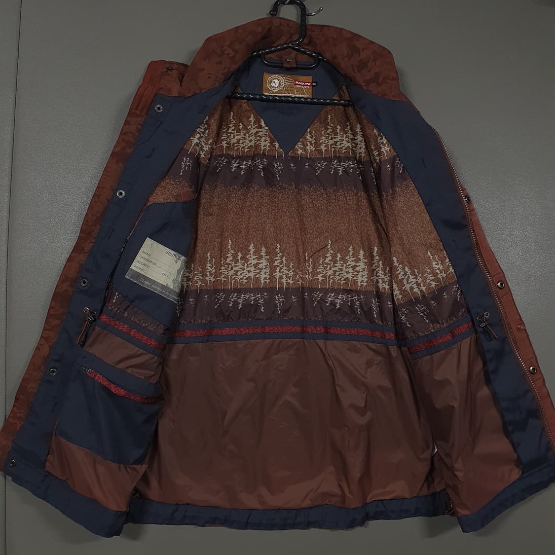 L) 블랙야크 U 프로 컴포트 지퍼 포켓 바람막이 마운틴 자켓 고프코어 상품이미지7