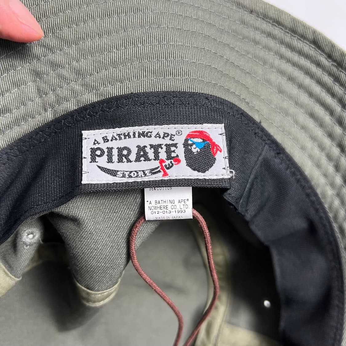 BAPE 베이프 Pirates 해적 크로스본 버킷햇 상품이미지7