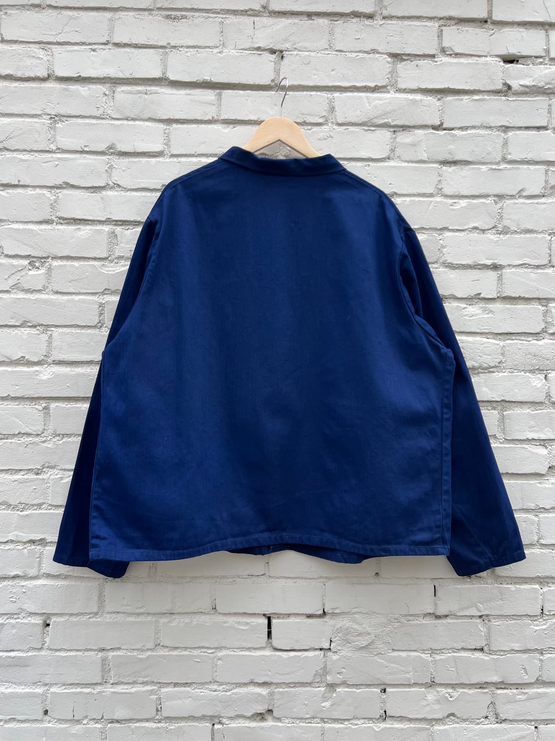 (DEADSTOCK)(BIGSIZE)OLD 헤링본트윌코튼 프렌치워크자켓 상품이미지2