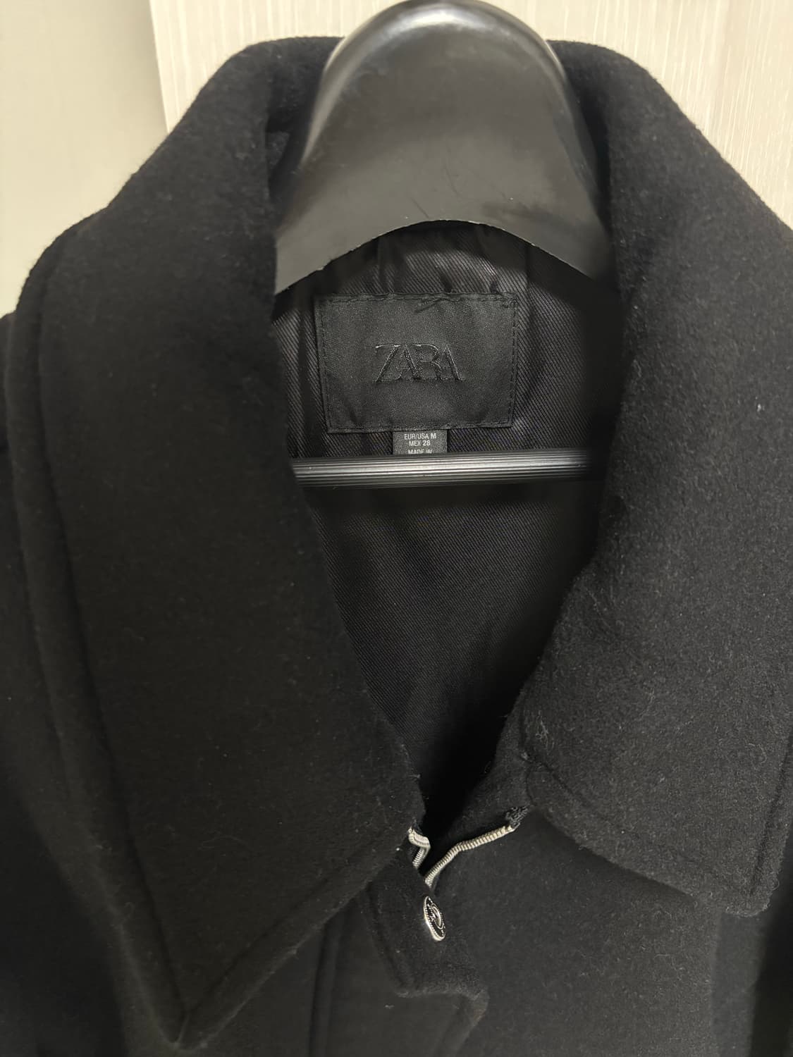 자라 울 포켓 점퍼(크롭)  상품이미지2