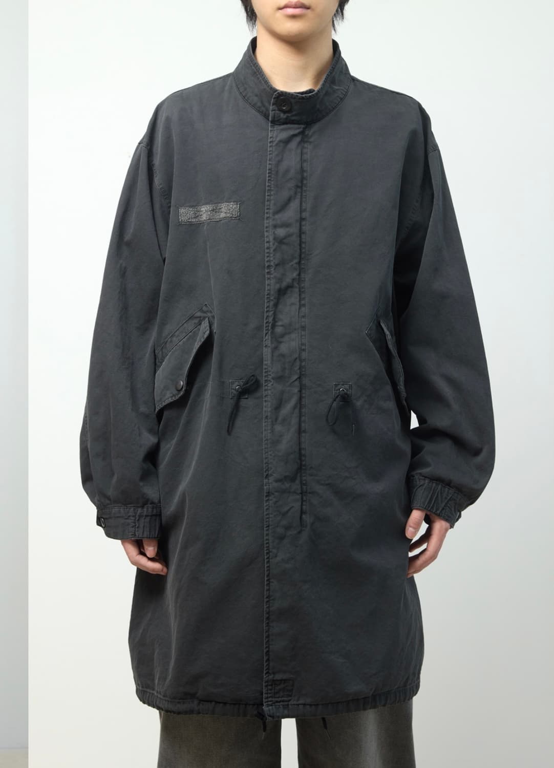 해칭룸 25ss  Mods Parka Over Dyed Grey 상품이미지2