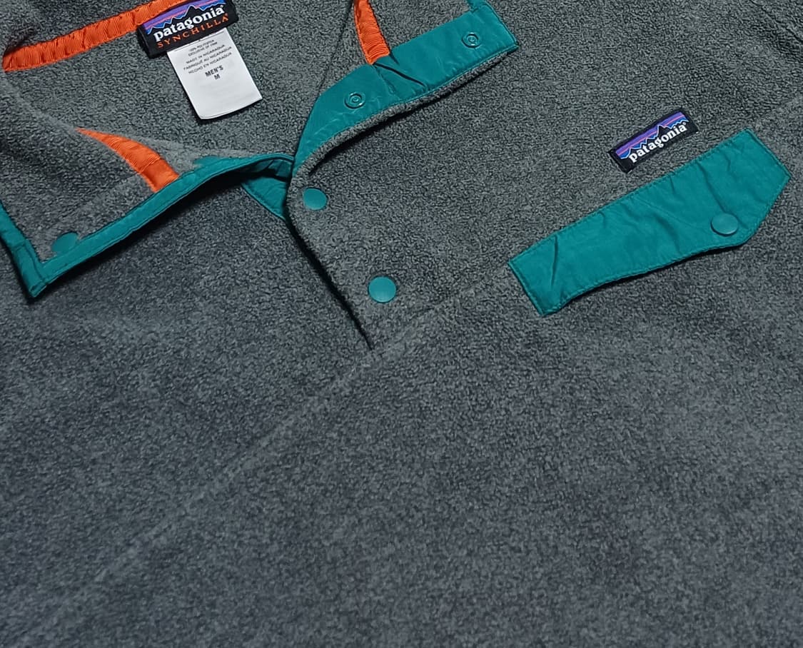 [M] 파타고니아 신칠라 스냅티 - 샤이아라보프 니켈 / 리젠 그린 상품이미지5