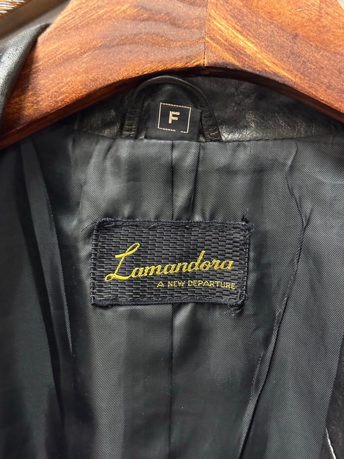 Lamandora Leather Blazer Coat 상품이미지8