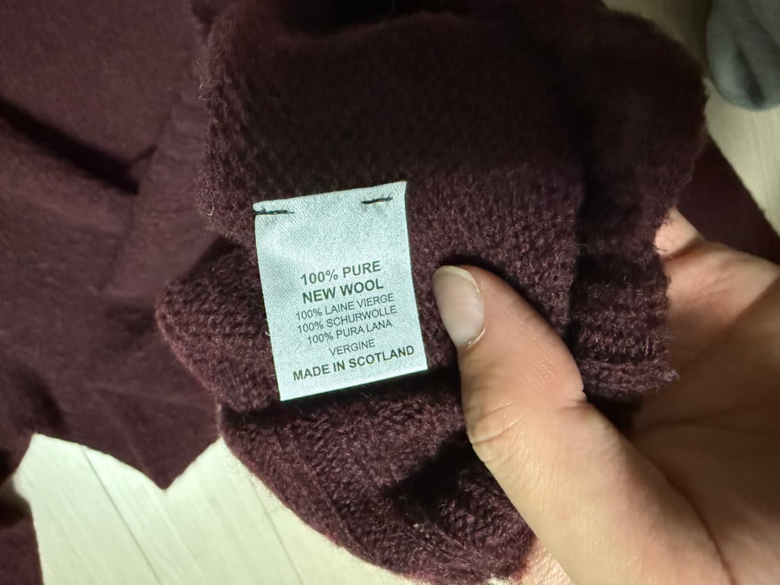 드레익스 쉐기독 니트 버건디 38 상품이미지3