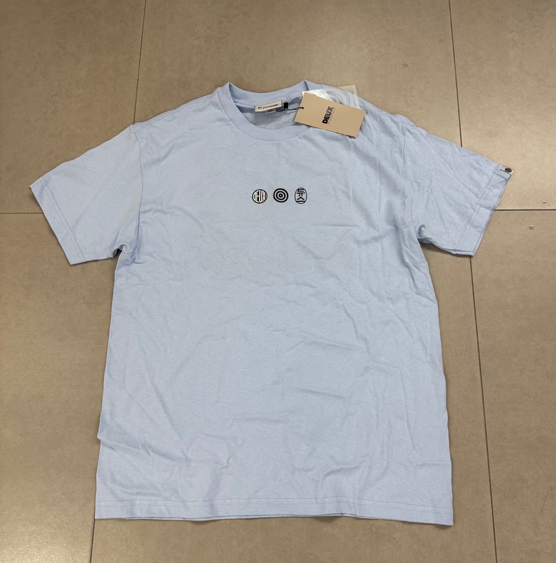 듀스 트리플로고 티셔츠 새상품 L 상품이미지3