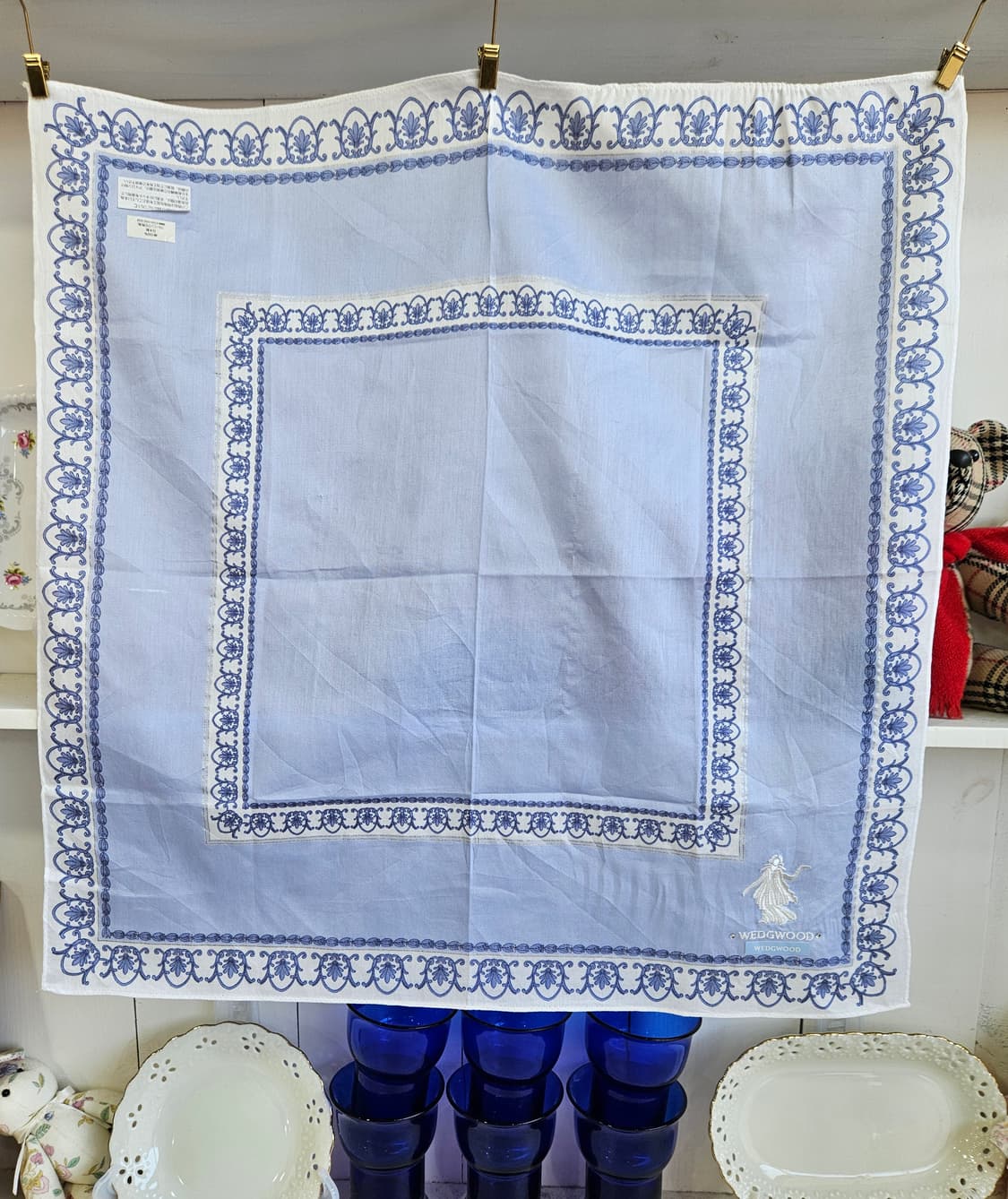 웨지우드(WEDGWOOD) 손수건 4장 일괄판매 상품이미지7