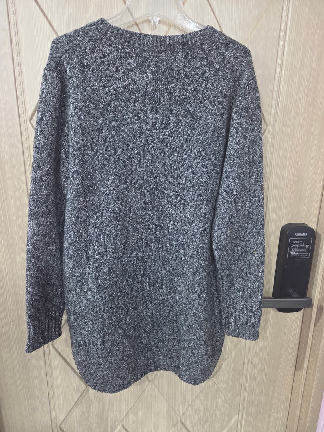 여성 그레이 니트 상품이미지2