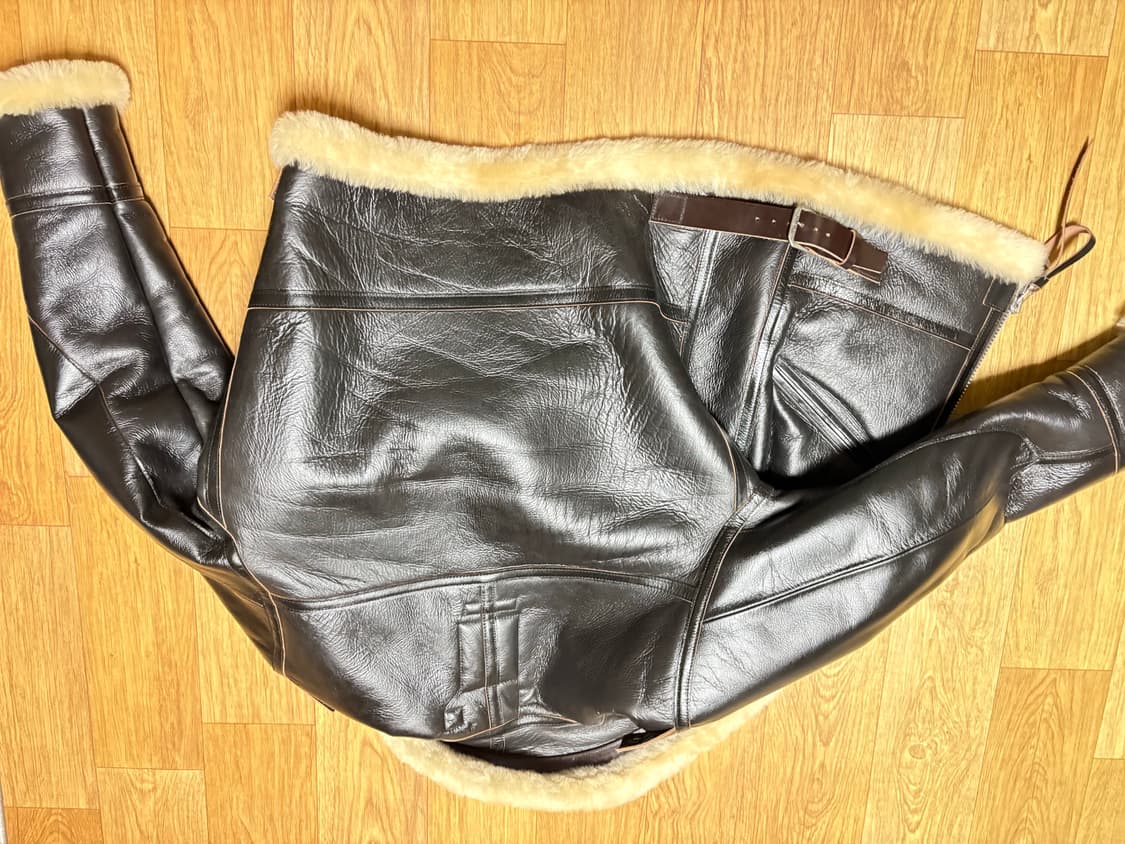 디아프바인 B-3 무스탕 상품이미지2