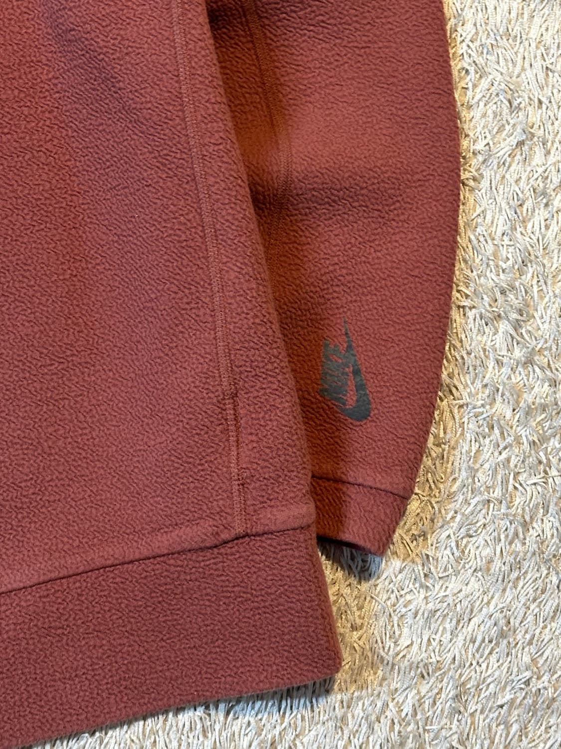 나이키 NRG 신형 스우시 인터내셔널 풀오버 후드티 번트 오렌지 상품이미지3