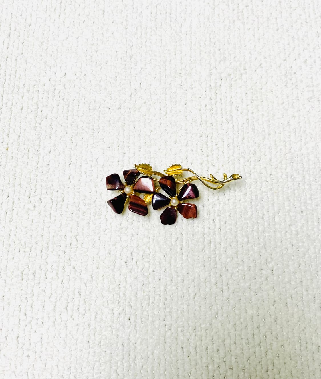 UK vintage flower brooch 오리지널 빈티지 브로치 상품이미지1