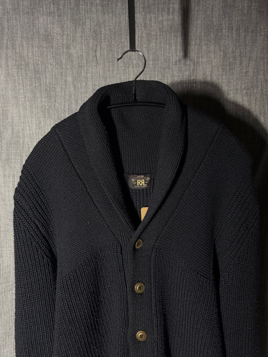 RRL 숄카라 니트 가디건 상품이미지3