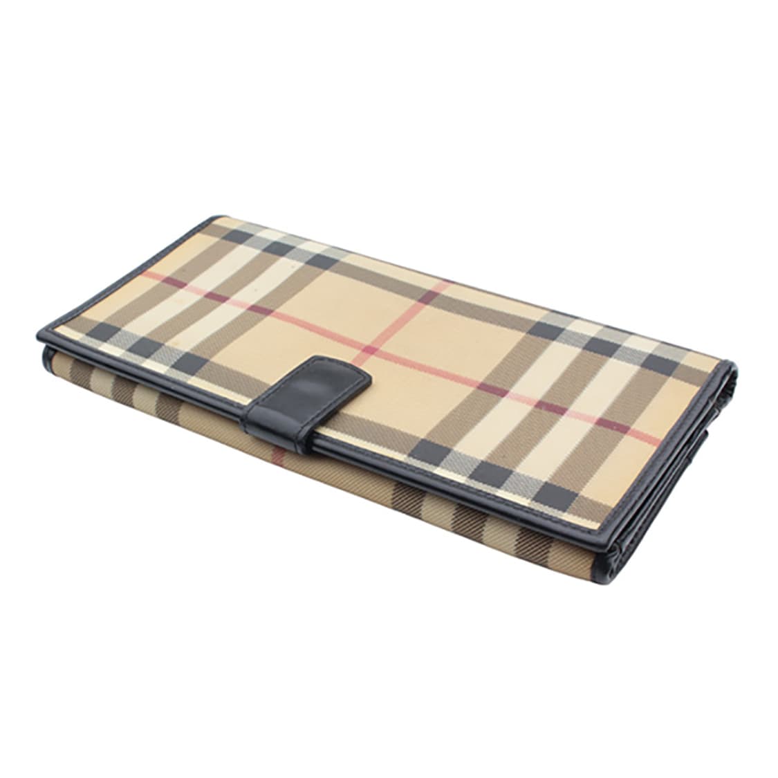 버버리 베이지 체크 장지갑 상품이미지3