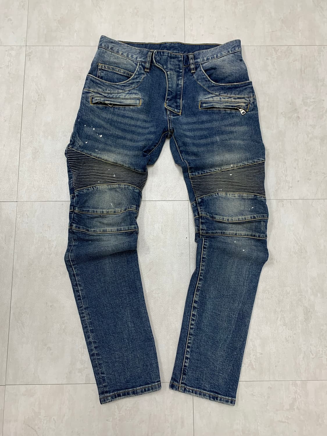 Balmain 디테일 데님팬츠 #161 상품이미지1