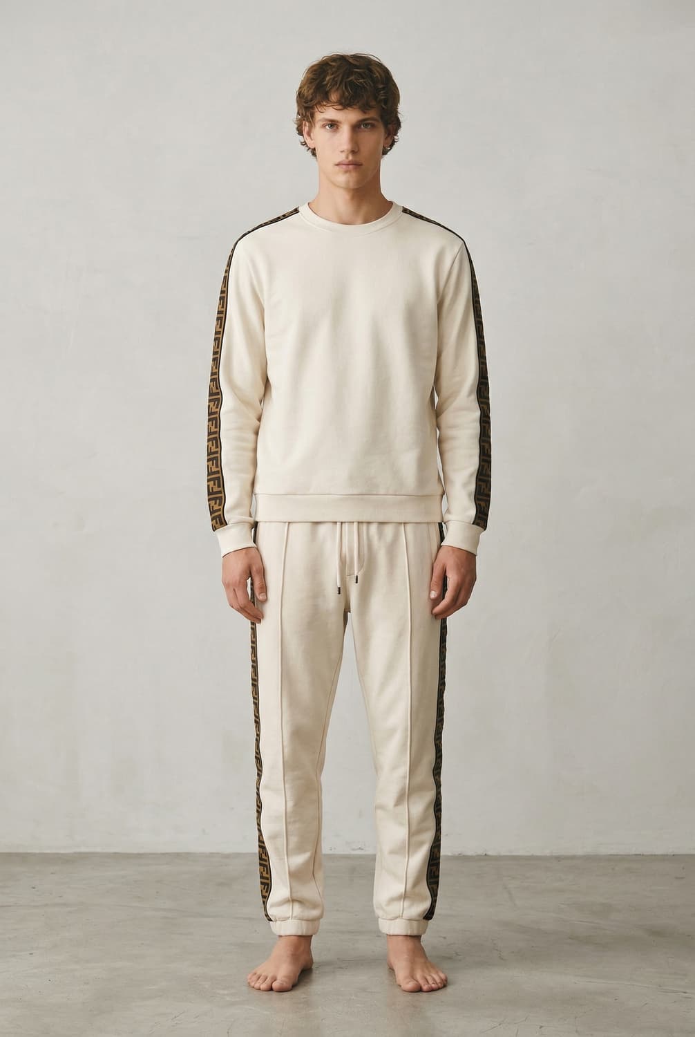 52/ 펜디 사이드 주카패턴 트레이닝 조거팬츠 상품이미지2