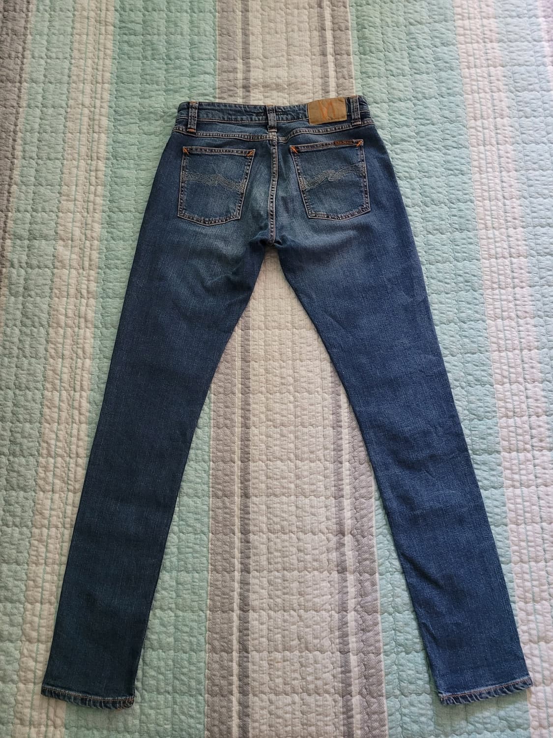 누디진 Nudie jean 스키니린 미드 에센틱 파워 중청진 30사이즈 상품이미지6