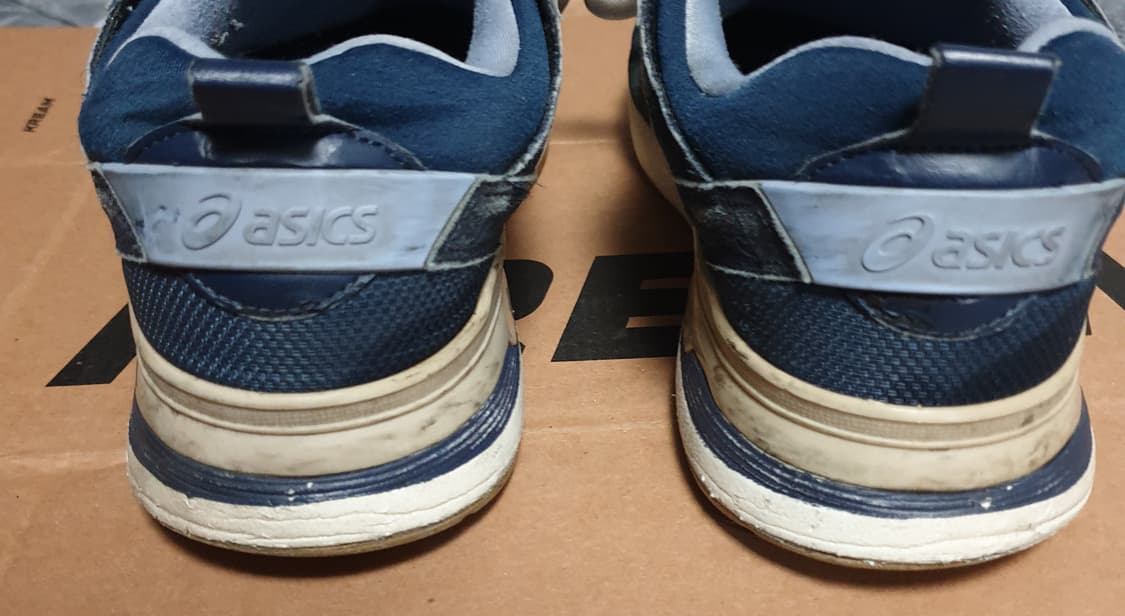 아식스 미드나잇90 스니커즈 네이비 (260) 상품이미지4