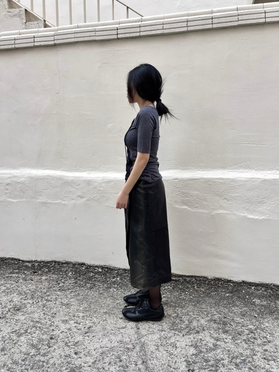 Lace shirring t-shirts 상품이미지3