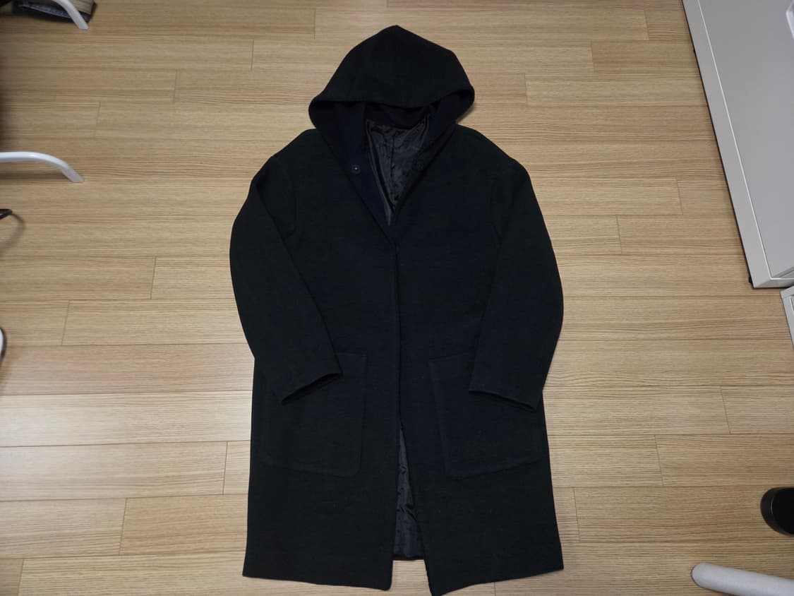 시스템 옴므  간절기 후드 코트 상품이미지1