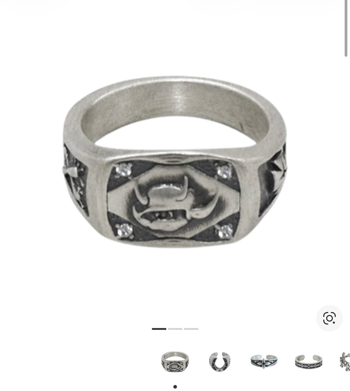 19호 구해요)폴리테루 925 실버링 003 베이비 데빌 상품이미지1