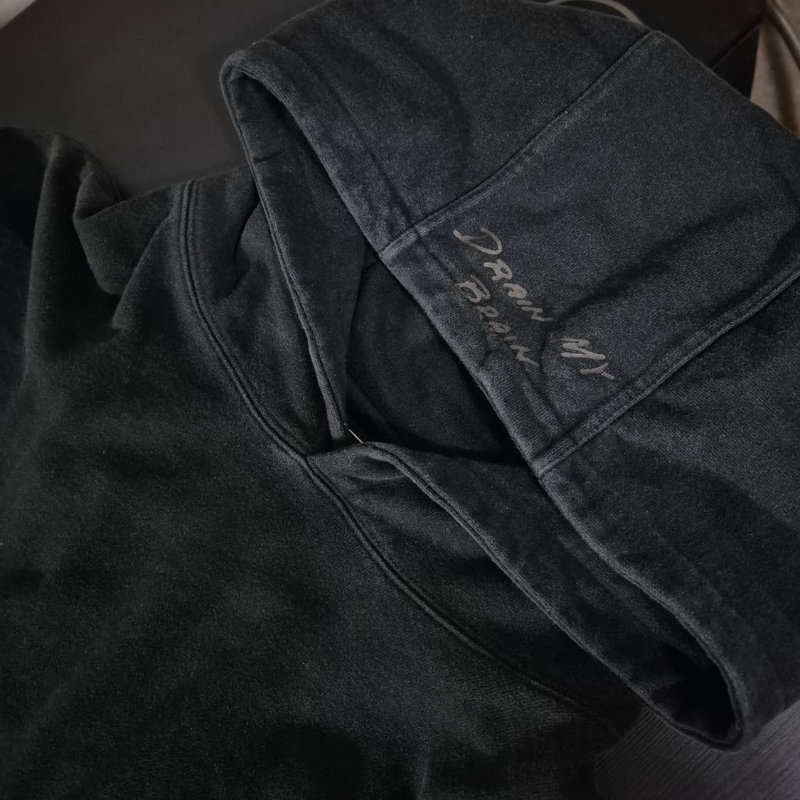 브레인데드 레터링 후드티 L사이즈 상품이미지7