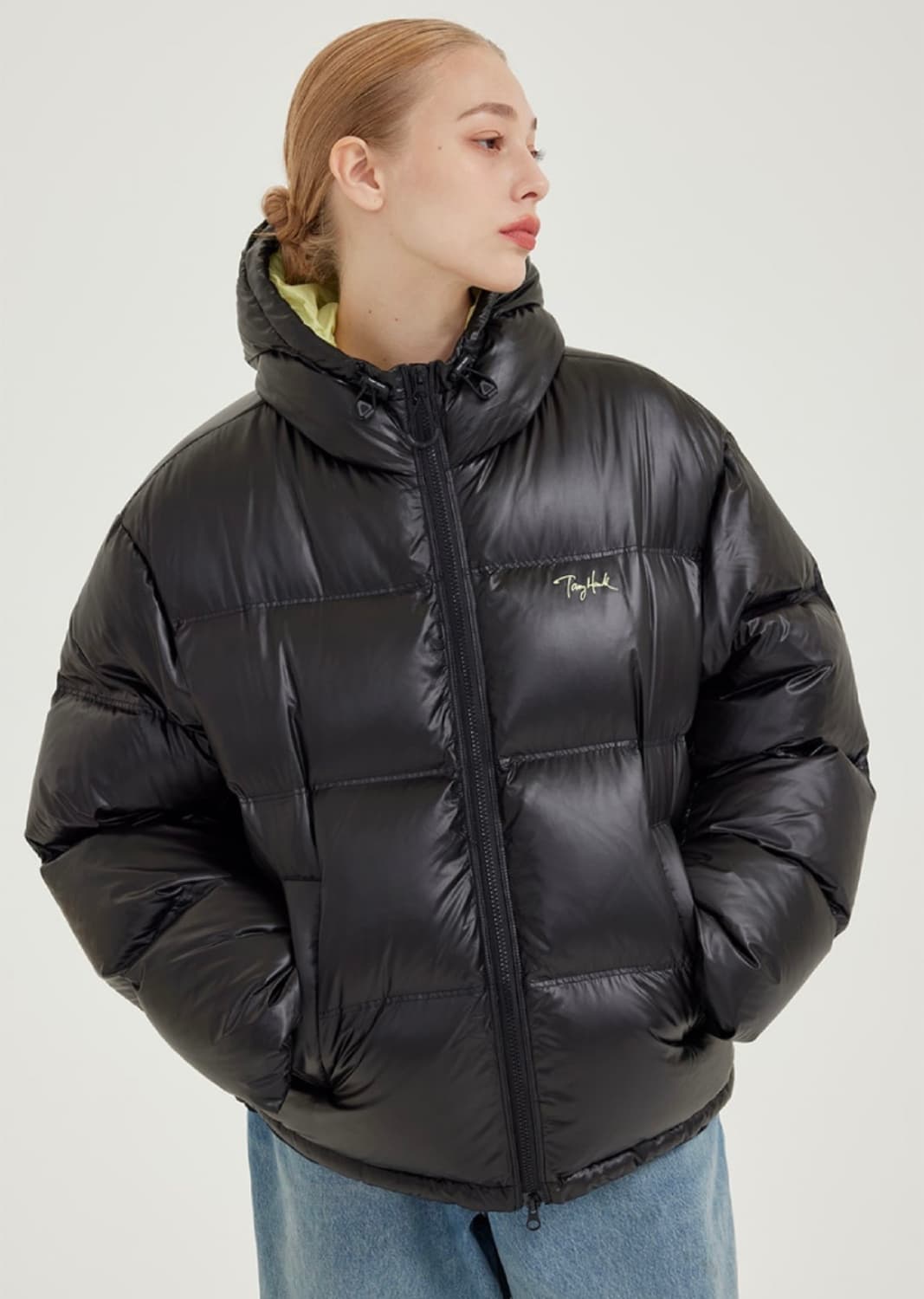 토니호크 다운푸퍼 TONY HAWK  Down Puffer  Black 상품이미지4