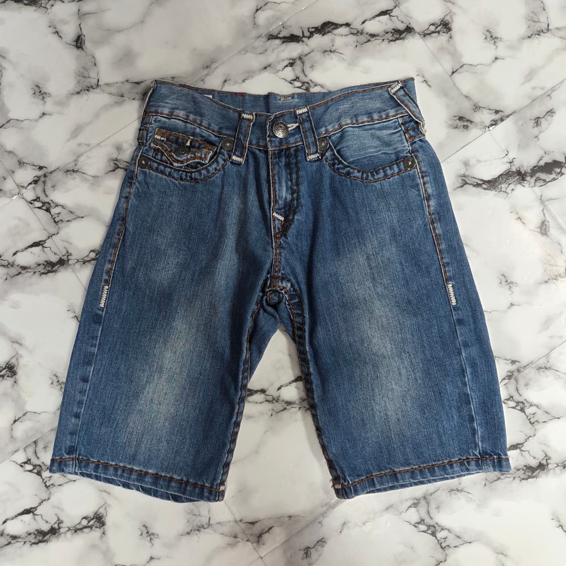 트루릴리전 5부반바지 데님팬츠 (이사정리 할인) 상품이미지2