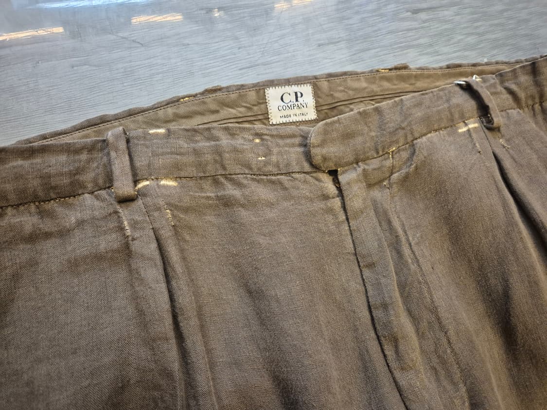 90s C.P COMPANY 린넨 팬츠 상품이미지5