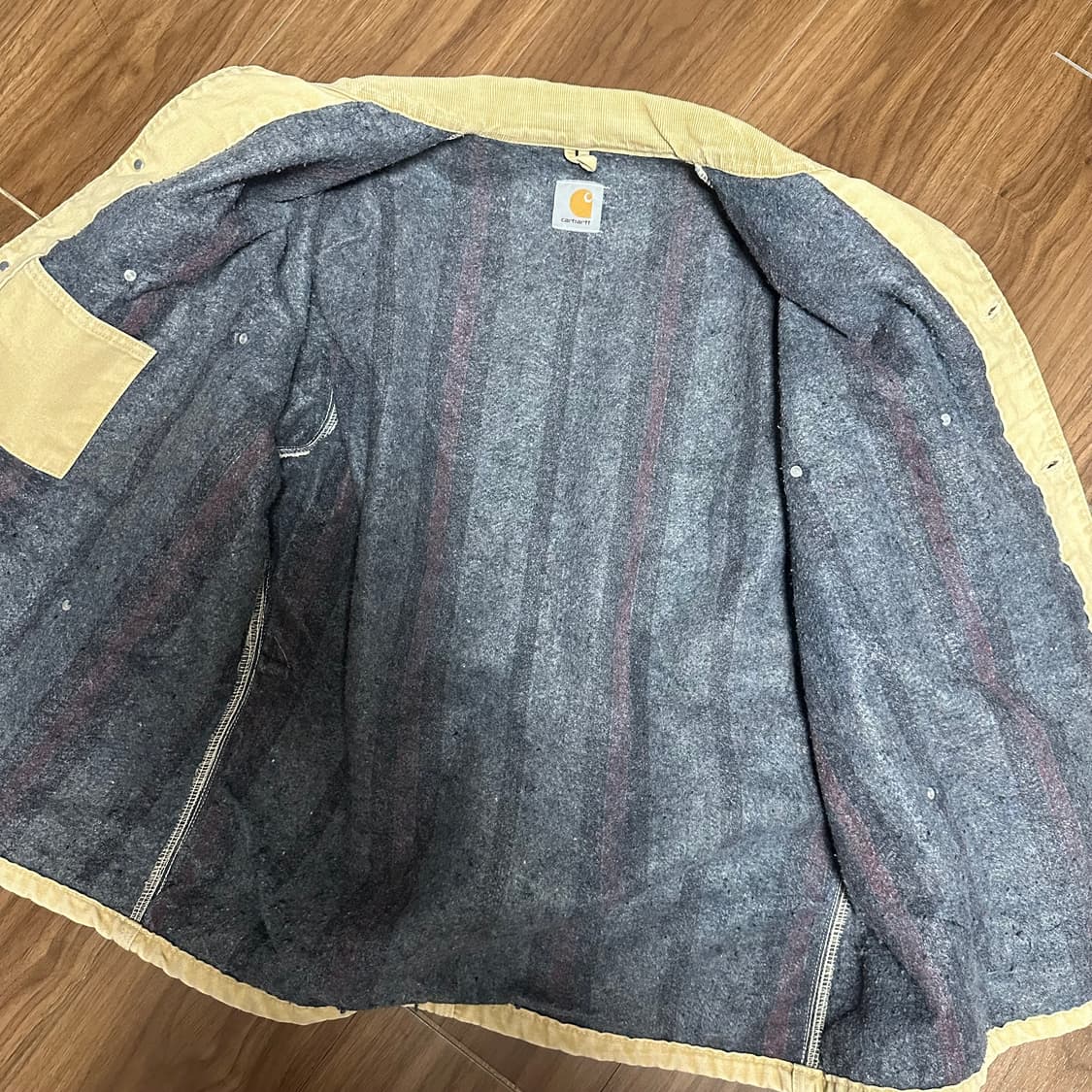 90s OG 빈티지 칼하트 초어자켓 워크자켓 c02 wet 상품이미지7