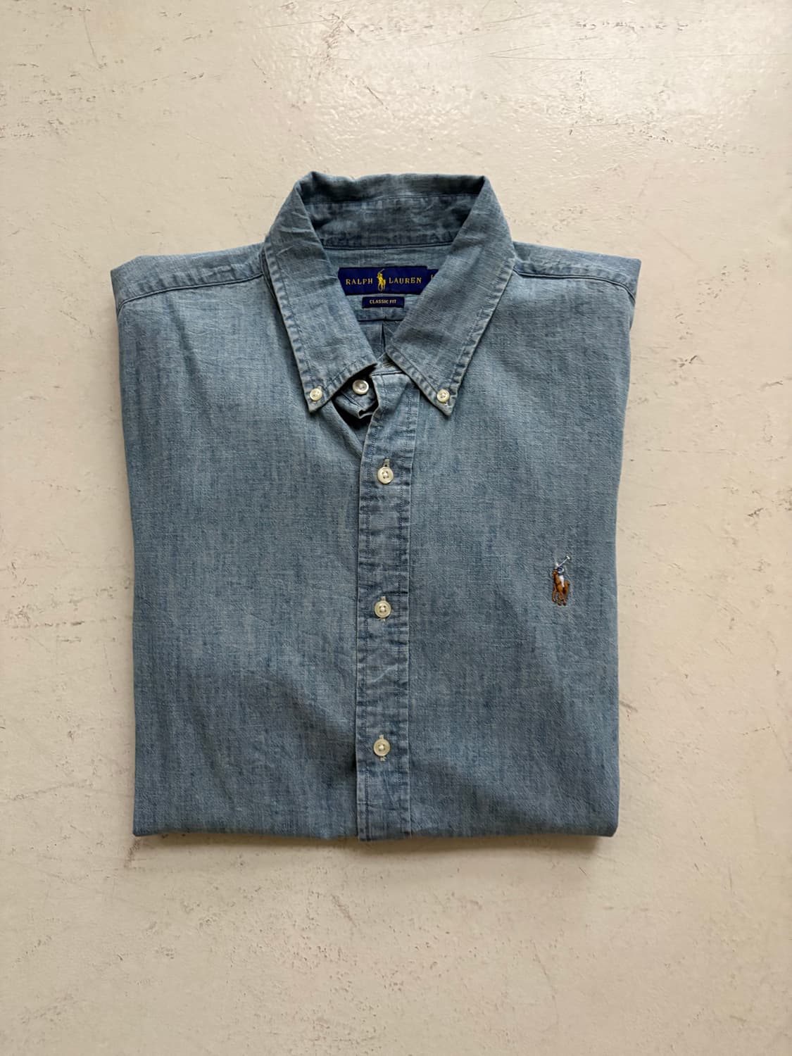 Polo Ralph Lauren Chambray Blue shirt  상품이미지9
