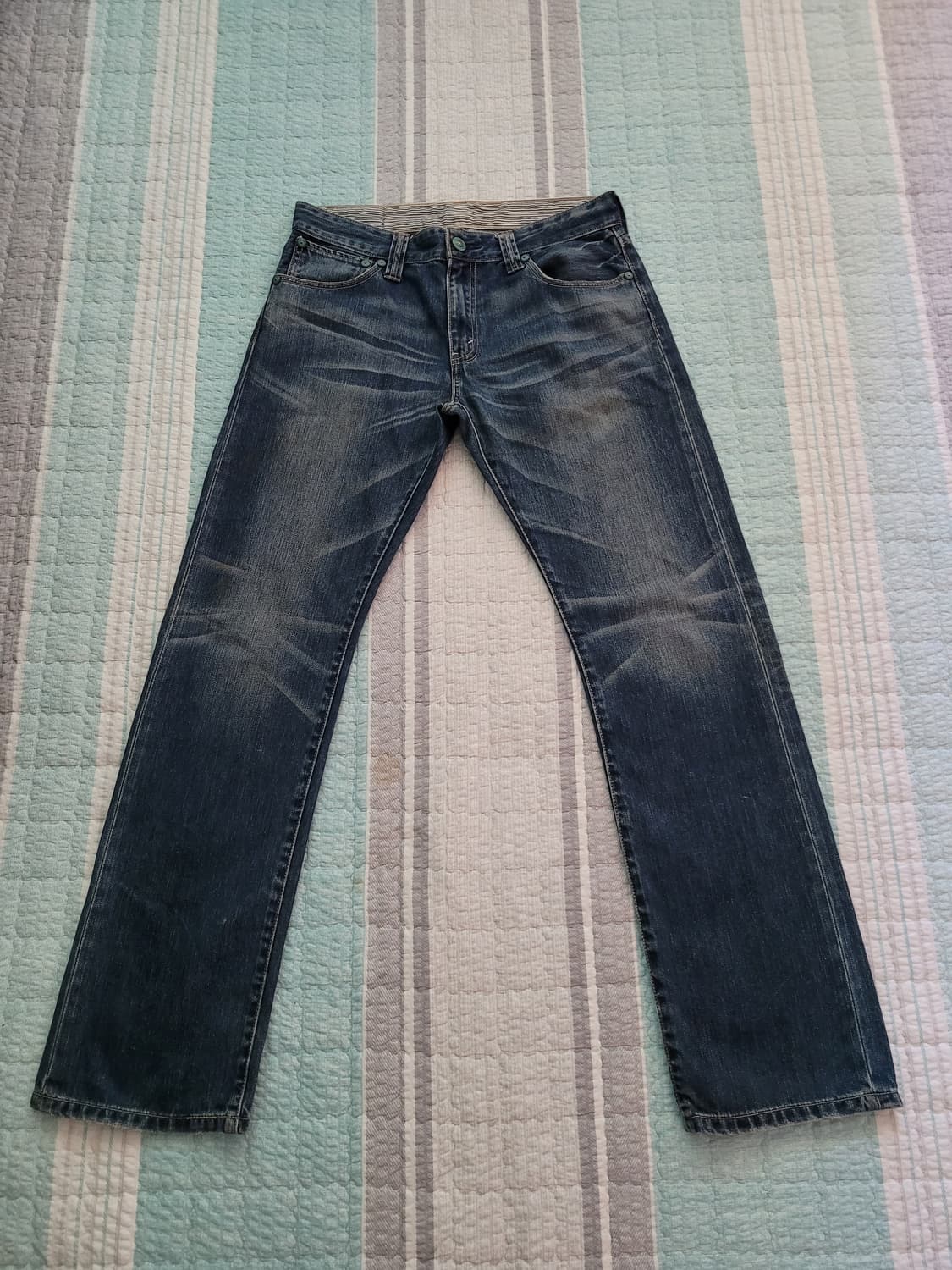 리바이스 LH523 럭셔리헤리티지 빈티지워싱 스트레이트진 32사이즈 상품이미지1