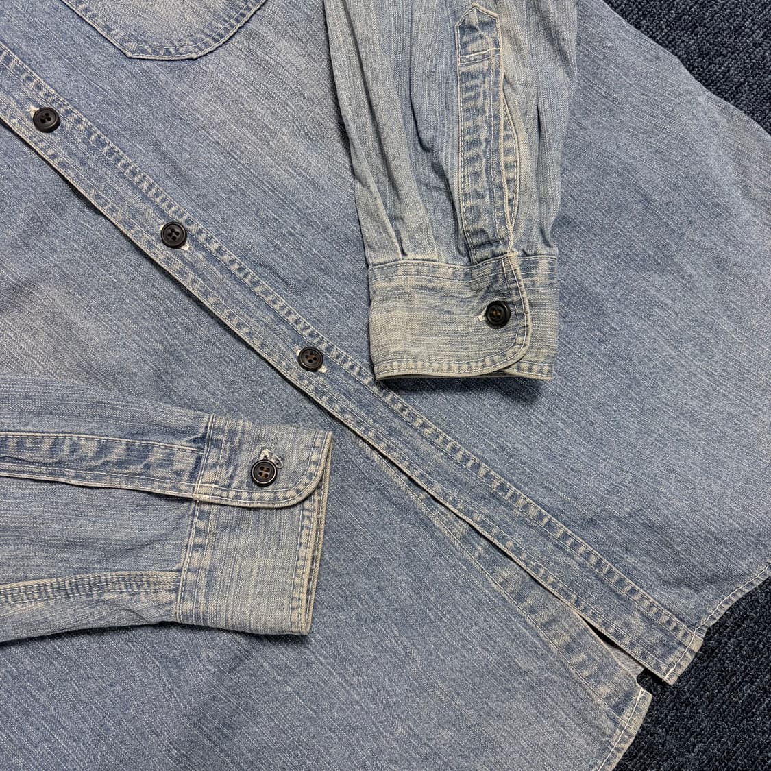 리바이스 투 포켓 데님 워크 셔츠 상품이미지2