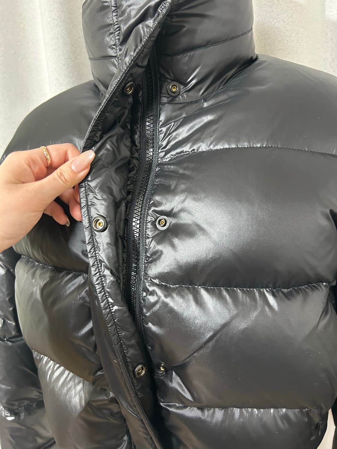 준지 여성 퀄티드 크롭 푸퍼 패딩 자켓 -새상품- 상품이미지2