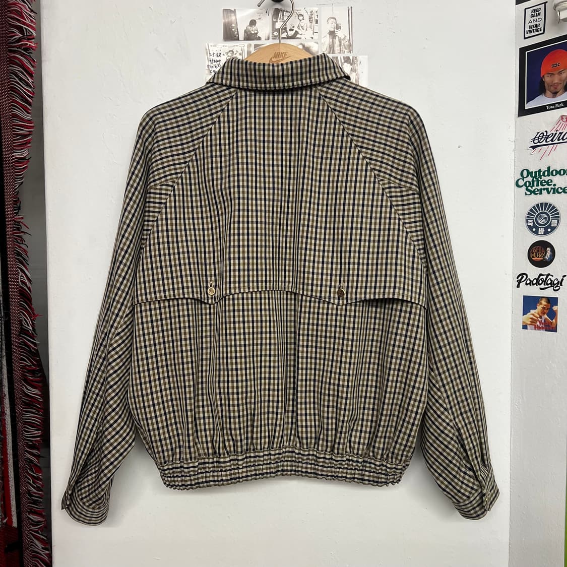 아쿠아스큐텀 울 플레이드 블루종 상품이미지10